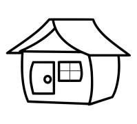 گھر آن لائن رنگین